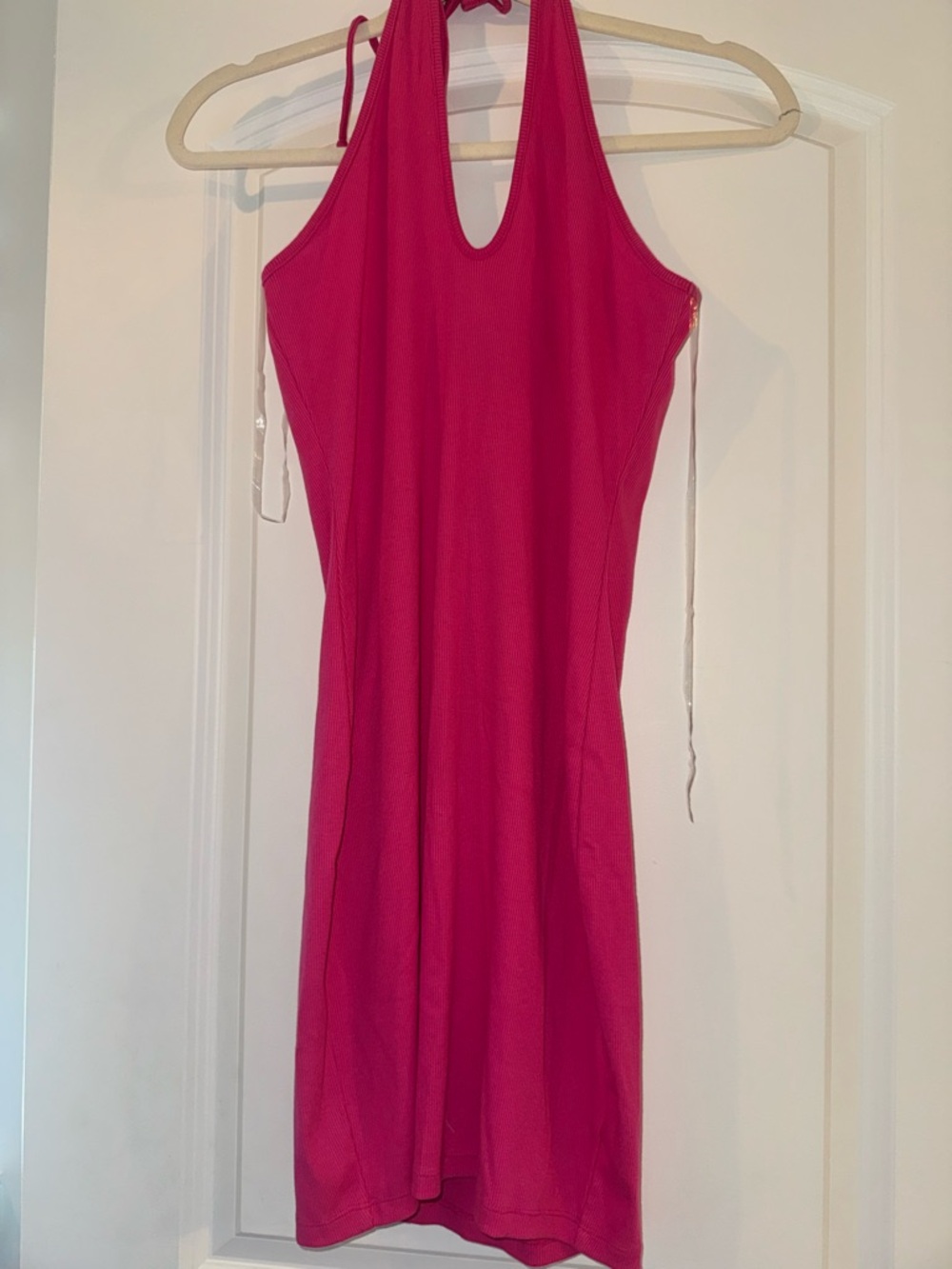 Target Hot Pink Halter Mini Dress